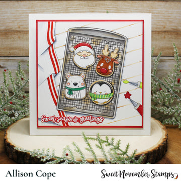 Digital Stamp - Christmas Cookies: Cooking Pans
