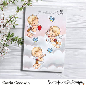 Digital Stamp - Baby Cupid: Cupid's arrow