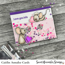 Load image into Gallery viewer, Clear Stamp Set - Tiny Hearts *Limited Edition*

