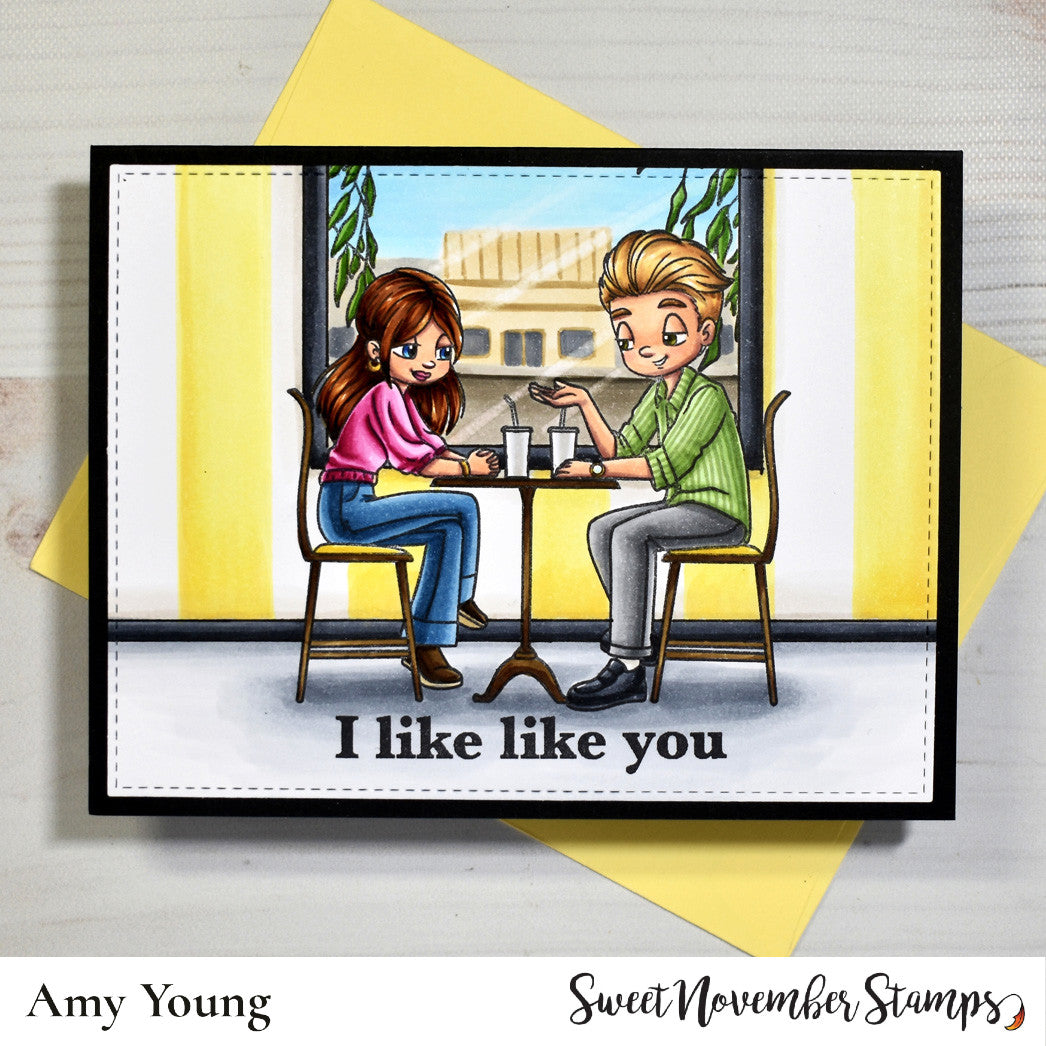 Clear Stamp Set - Meet Cute