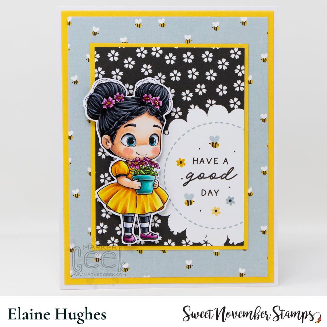 Clear Stamp Set - Flutterbee Beatrice