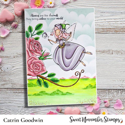 Digital Stamp - Flight of the Fairies: Rosalind