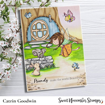 Digital Stamp - Flight of the Fairies: Audrey and Hugo