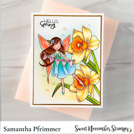 Digital Stamp - Flight of the Fairies: Portia