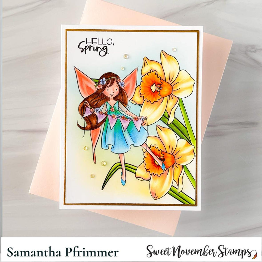 Digital Stamp - Flight of the Fairies: Portia