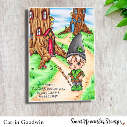 Digital Stamp - Li'l Gnomie Gnicholas