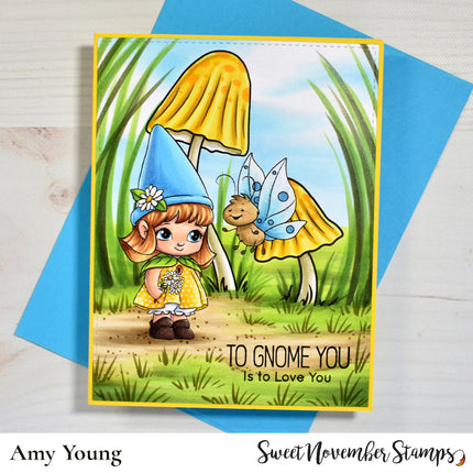 Digital Stamp - Li'l Gnomie: Gnellie