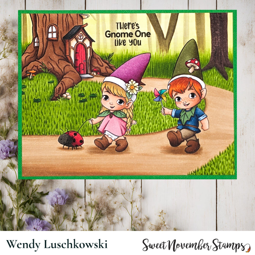 Digital Stamp - Li'l Gnomie: Gnathan