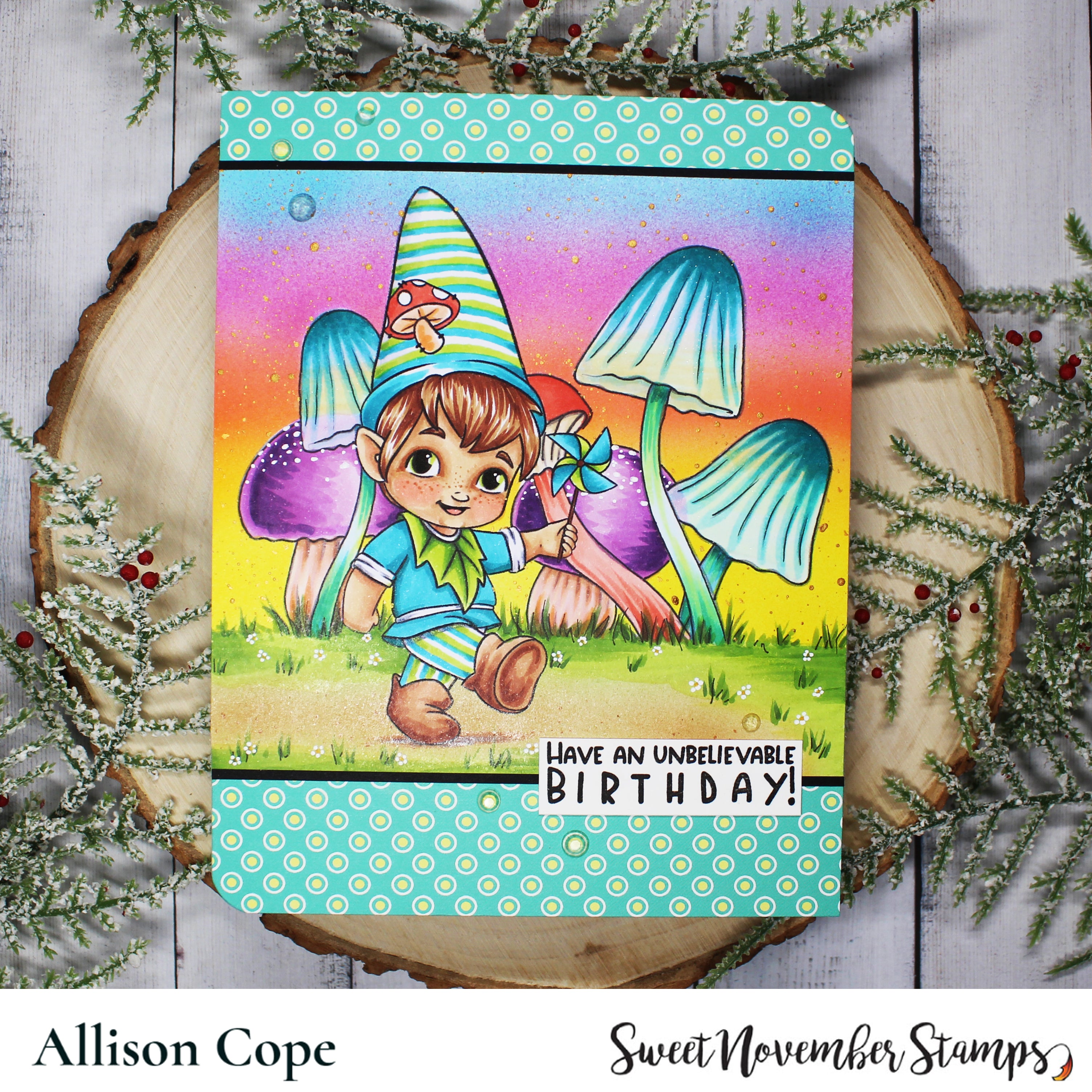 Digital Stamp - Li'l Gnomie: Gnathan