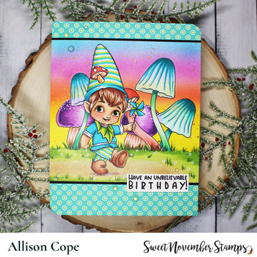 Digital Stamp - Li'l Gnomie: Gnathan