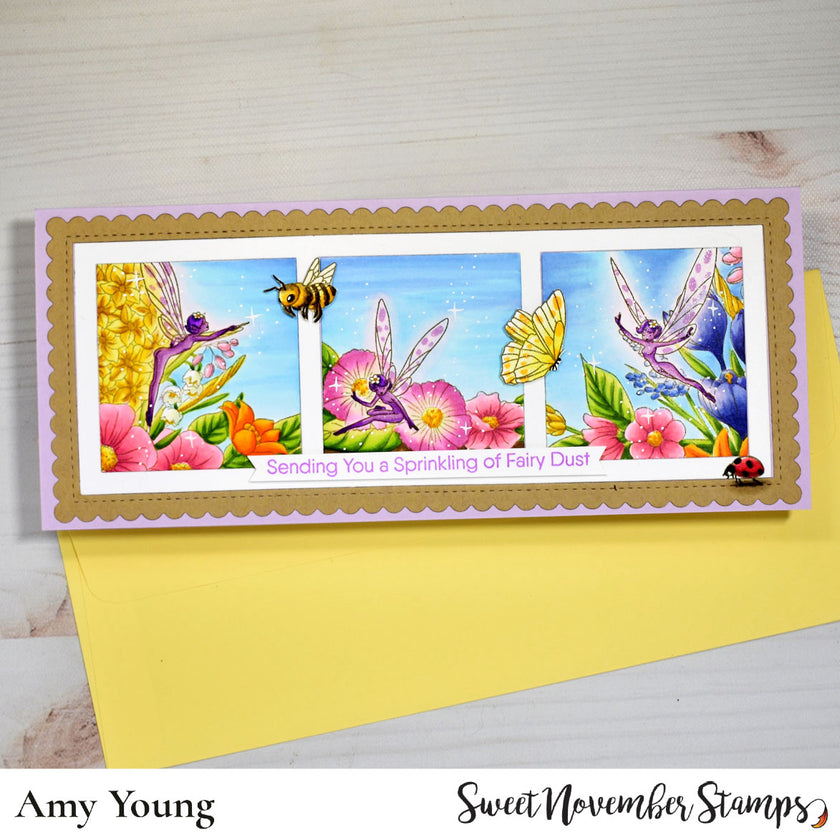 Clear Stamp Set - Enchanted Spring Flowers