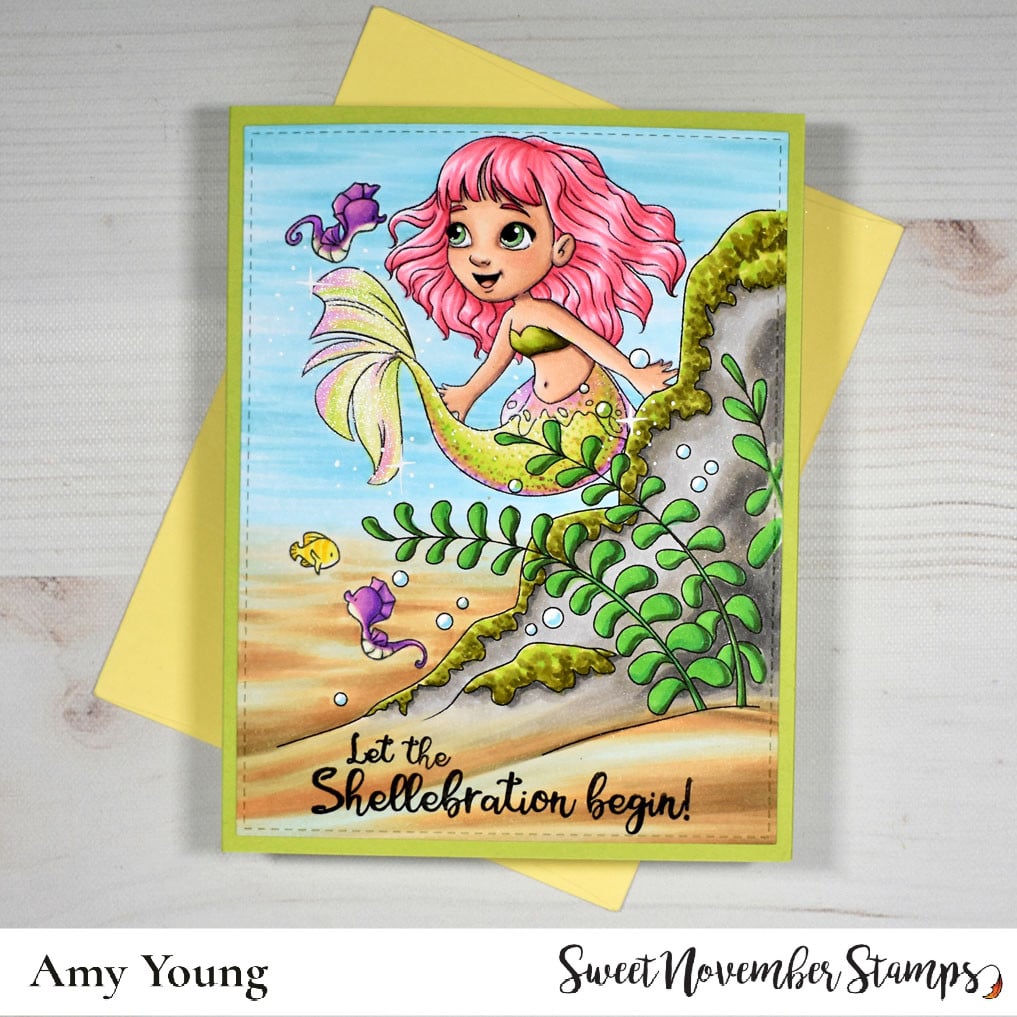 Digital Stamp - A Sea Full of Friends: Maris