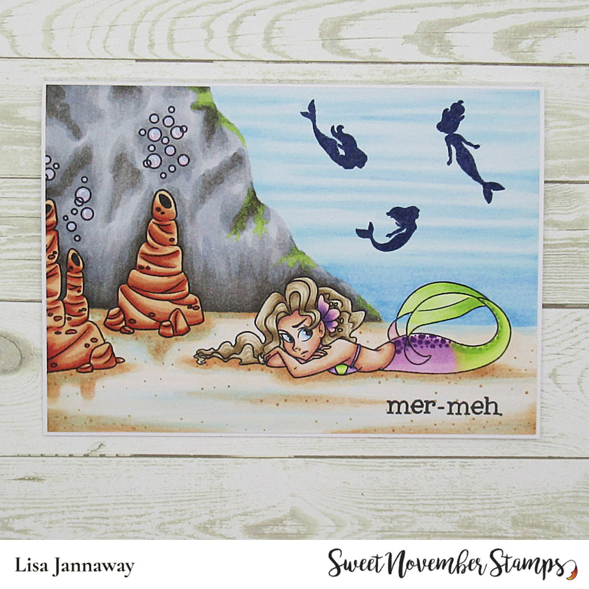 Clear Stamp Set - Mermee Emotions