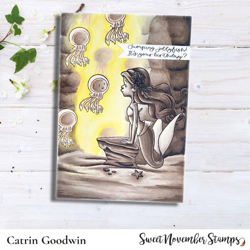 Clear Stamp Set - Any Fin is Possible