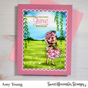 Clear Stamp Set - June Rose Fairy