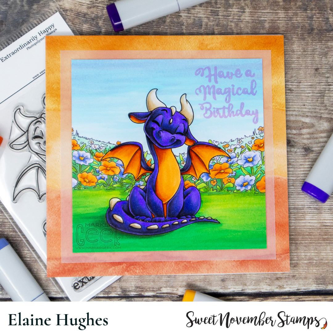 Clear Stamp Set - Extraordinarily Happy