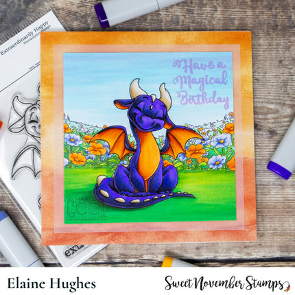 Clear Stamp Set - Extraordinarily Happy