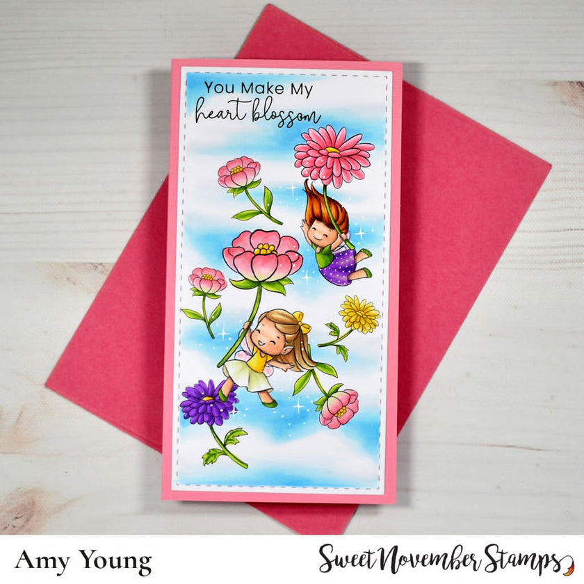 Digital Stamp - Fairwee Petal Party: Gina