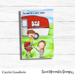 Digital Stamp - Camper Life: The Kiddos