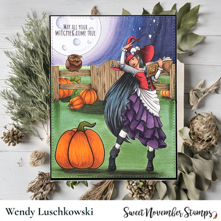 Digital Stamp - Spooky Spell Caster