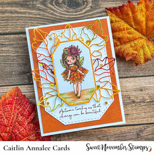 Clear Stamp Set - November Chrysanthemum Fairy