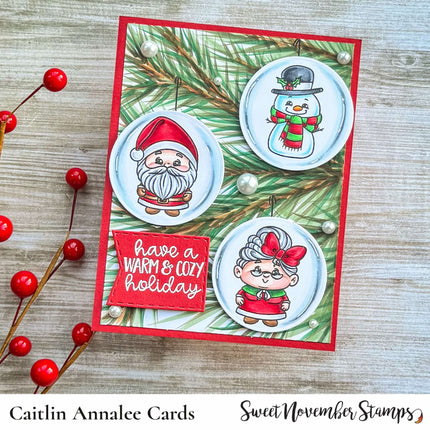 Clear Stamp Set - Christmas Minis
