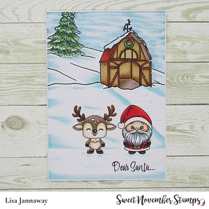 Clear Stamp Set - Christmas Minis