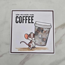 Load image into Gallery viewer, Clear Stamp Set - More than Coffee (Limited Edition)
