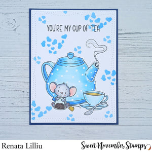 Clear Stamp Set - Spill the Tea