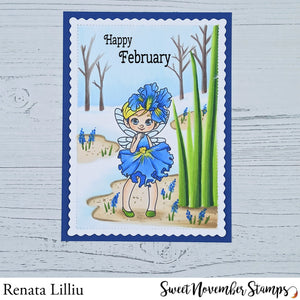 Clear Stamp Set - February Iris Fairy