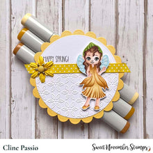 Load image into Gallery viewer, Clear Stamp Set - March Daffodil Fairy
