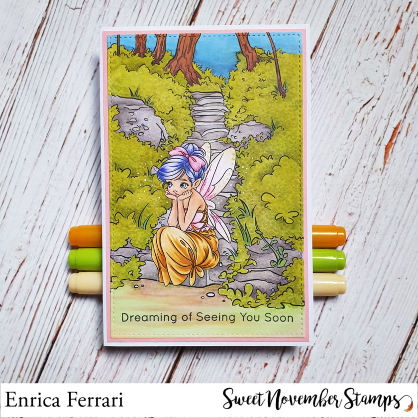 Digital Stamp - Faebruary Fairy: Nettlewisp