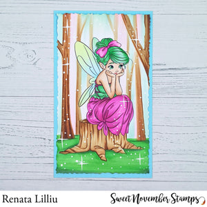 Digital Stamp - Faebruary Fairy: Nettlewisp