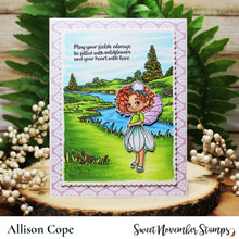 Load image into Gallery viewer, Clear Stamp Set - January Snowdrop Fairy
