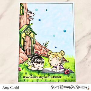 Clear Stamp Set - Fairwee Readers