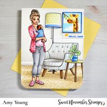 Load image into Gallery viewer, Clear Stamp Set - Simple Room Reading Nook Add-On
