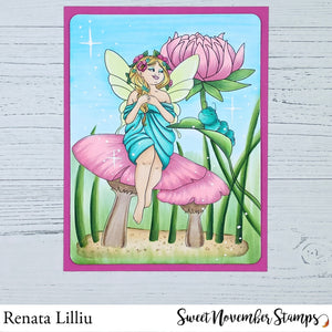 Digital Stamp - Faebruary Fairy: Blithe and Sprig