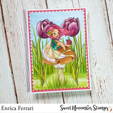 Digital Stamp - Faebruary Fairy: Delilah