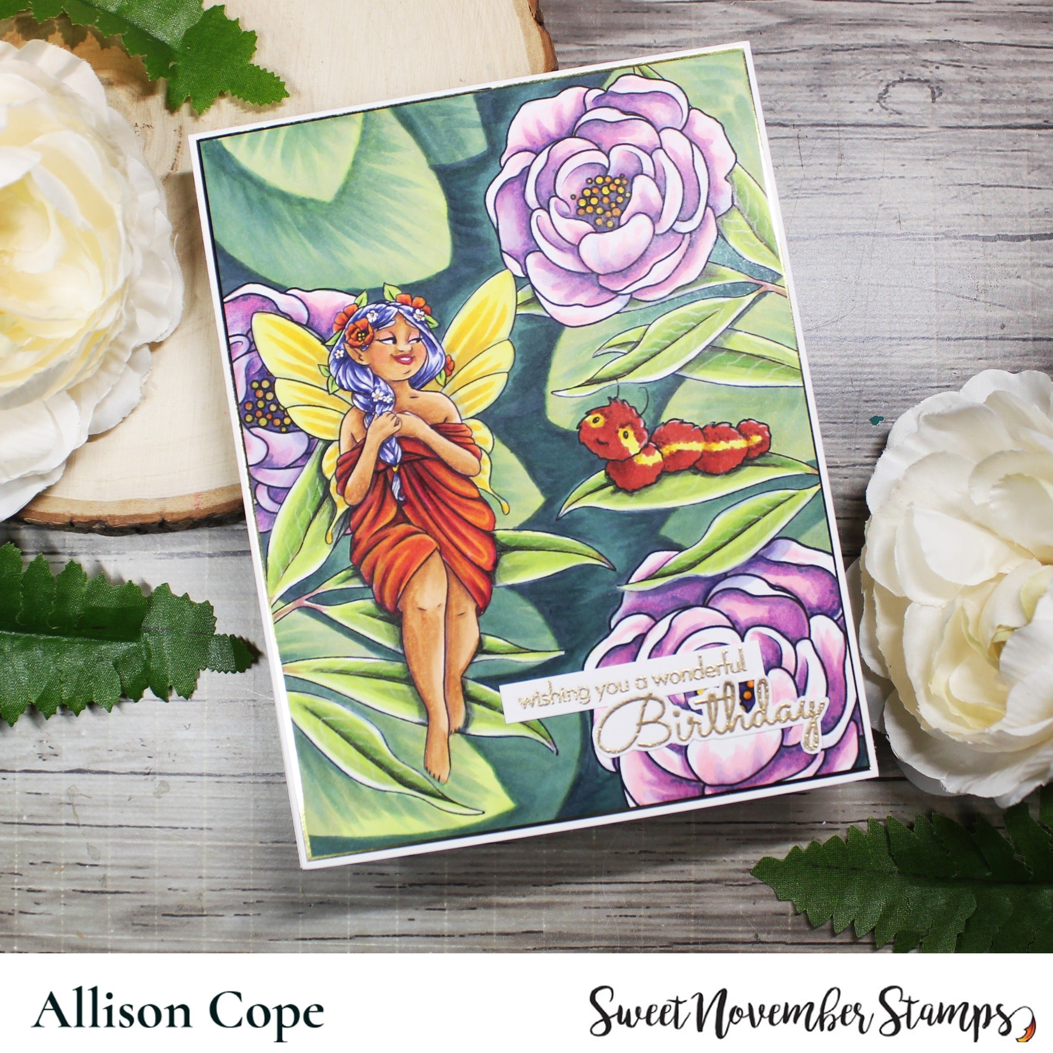 Digital Stamp - Faebruary Fairy: Blithe and Sprig