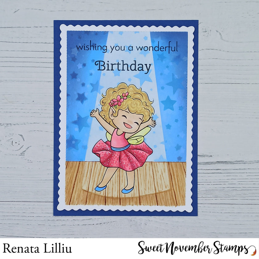 Clear Stamp Set - Fairwee Twirl