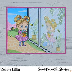 Digital Stamp - Swing into Spring clear stamp set bundle