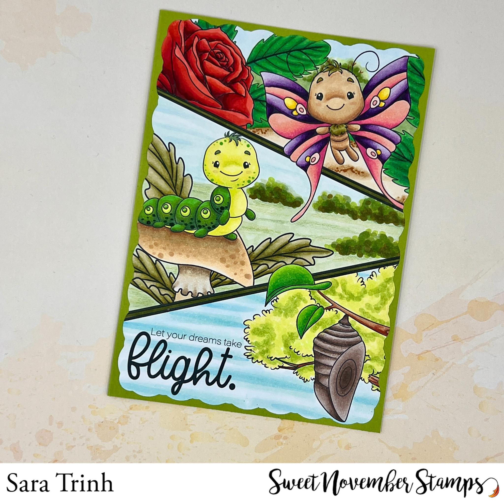 Clear Stamp Set - Take Flight