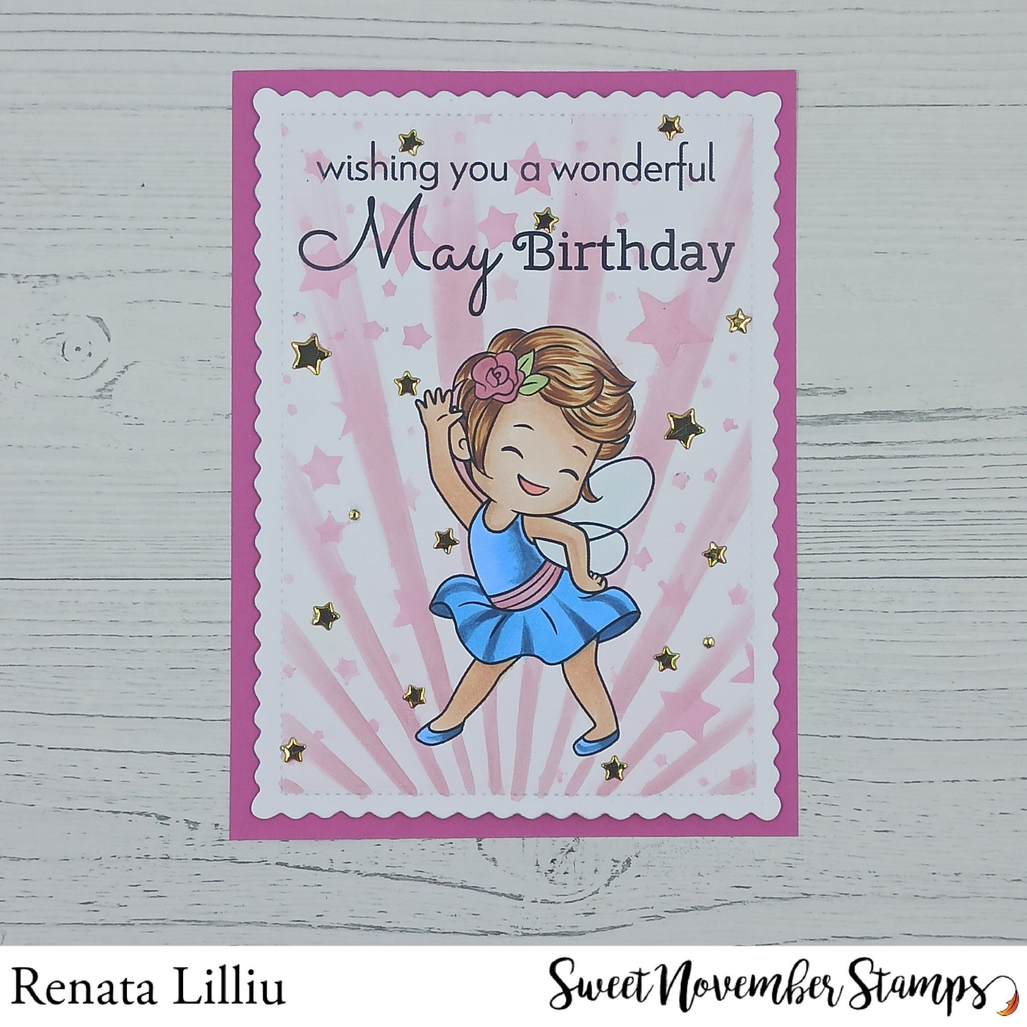 Clear Stamp Set - Fairwee Twirl