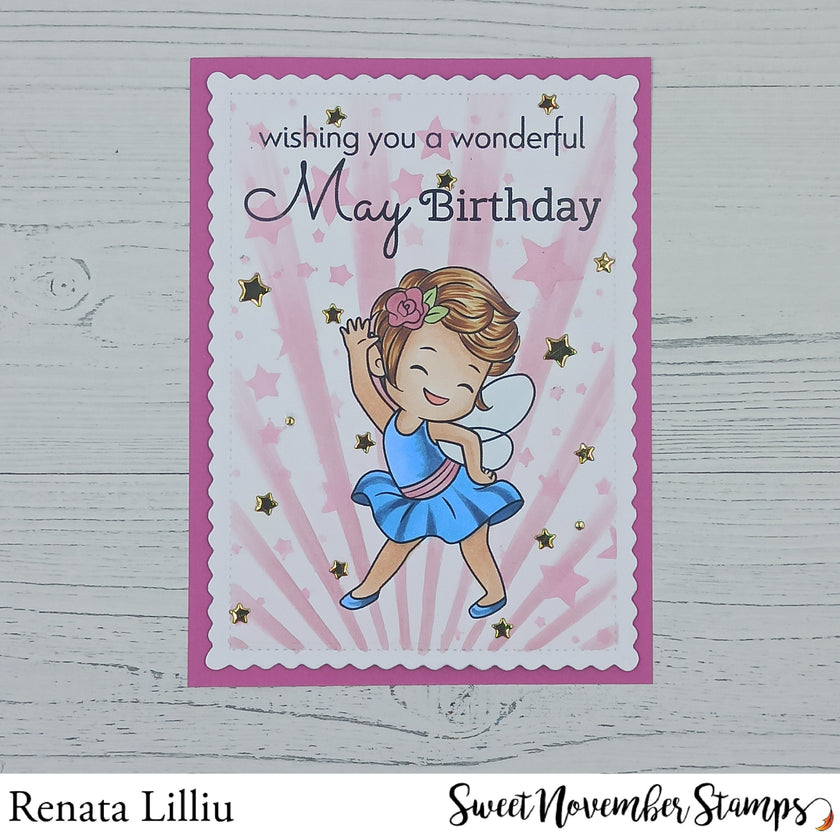 Clear Stamp Set - Fairwee Twirl