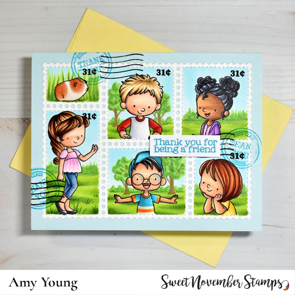 Clear Stamp Set - Postage Pals: Landscape