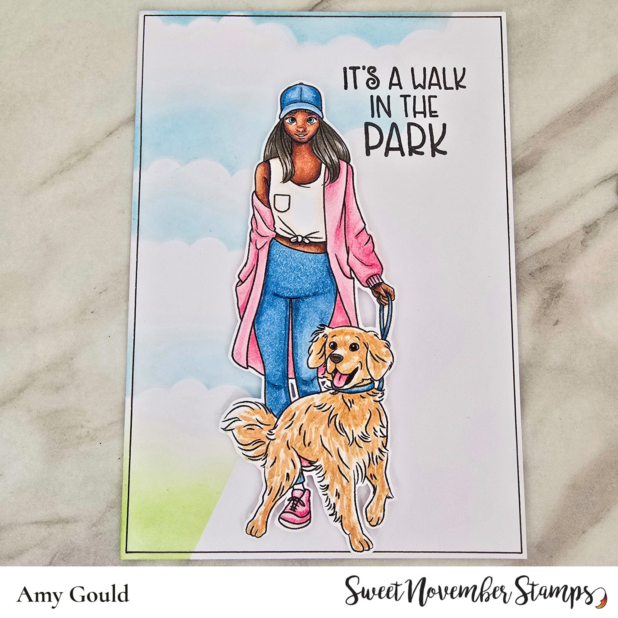 Clear Stamp Set - SN Gal Deb and Digby