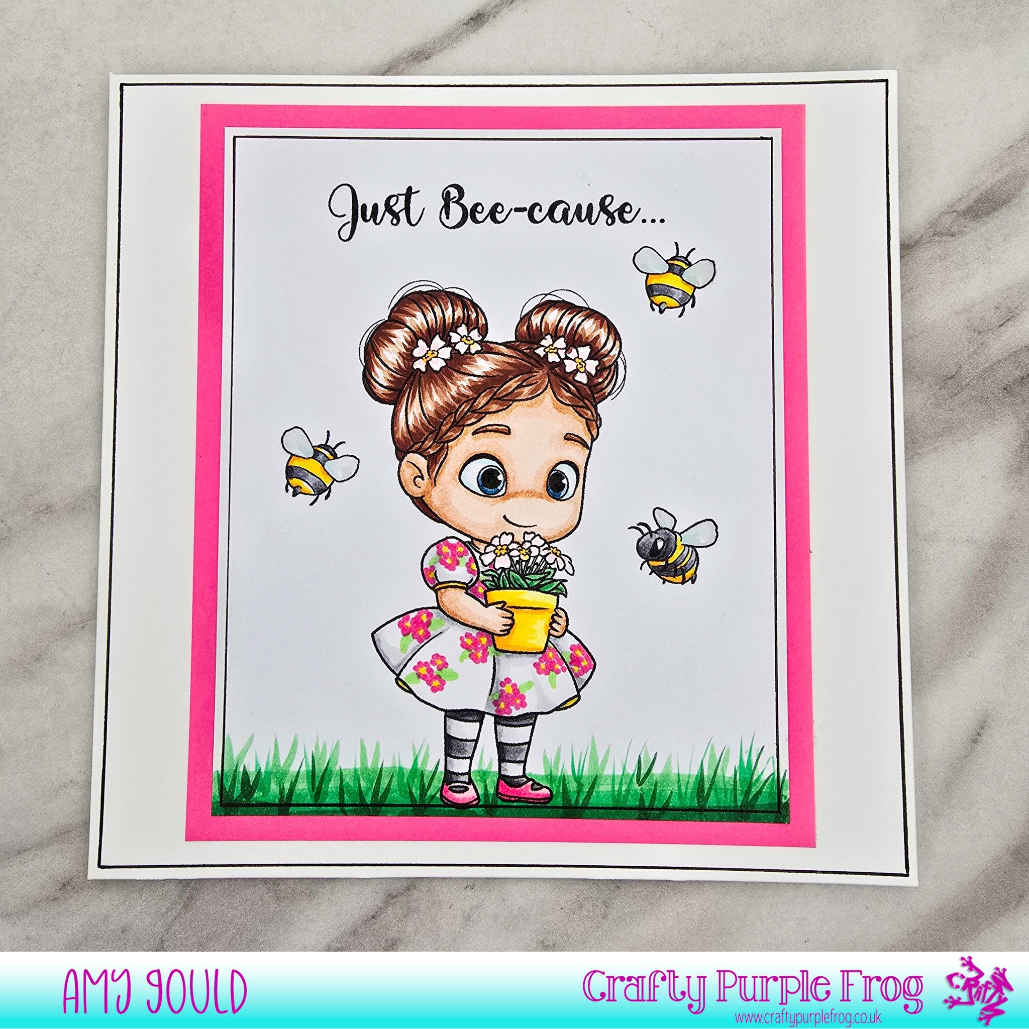 Clear Stamp Set - Flutterbee Beatrice