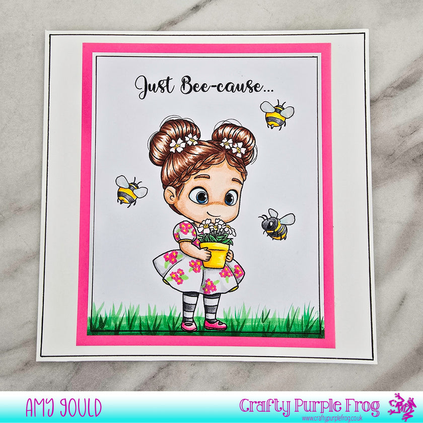 Clear Stamp Set - Flutterbee Beatrice