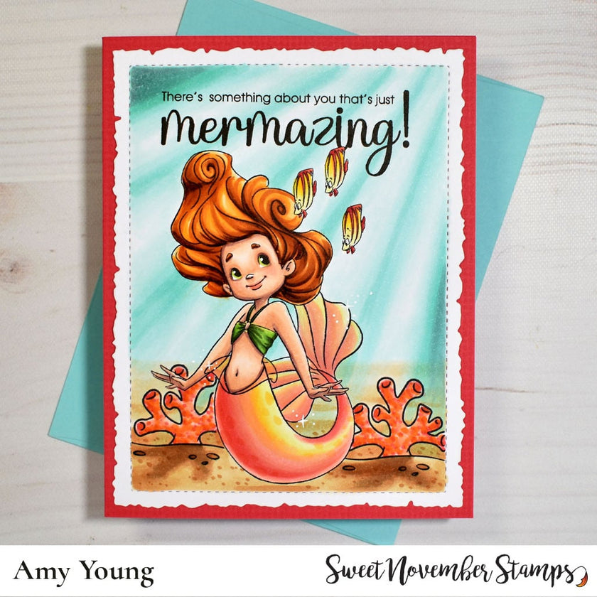 Digital Stamp - MerMay 24: MerMaisie