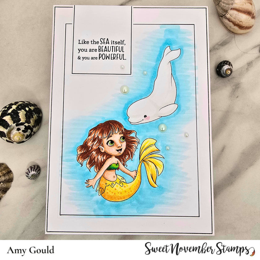 Digital Stamp - A Sea Full of Friends: Maris